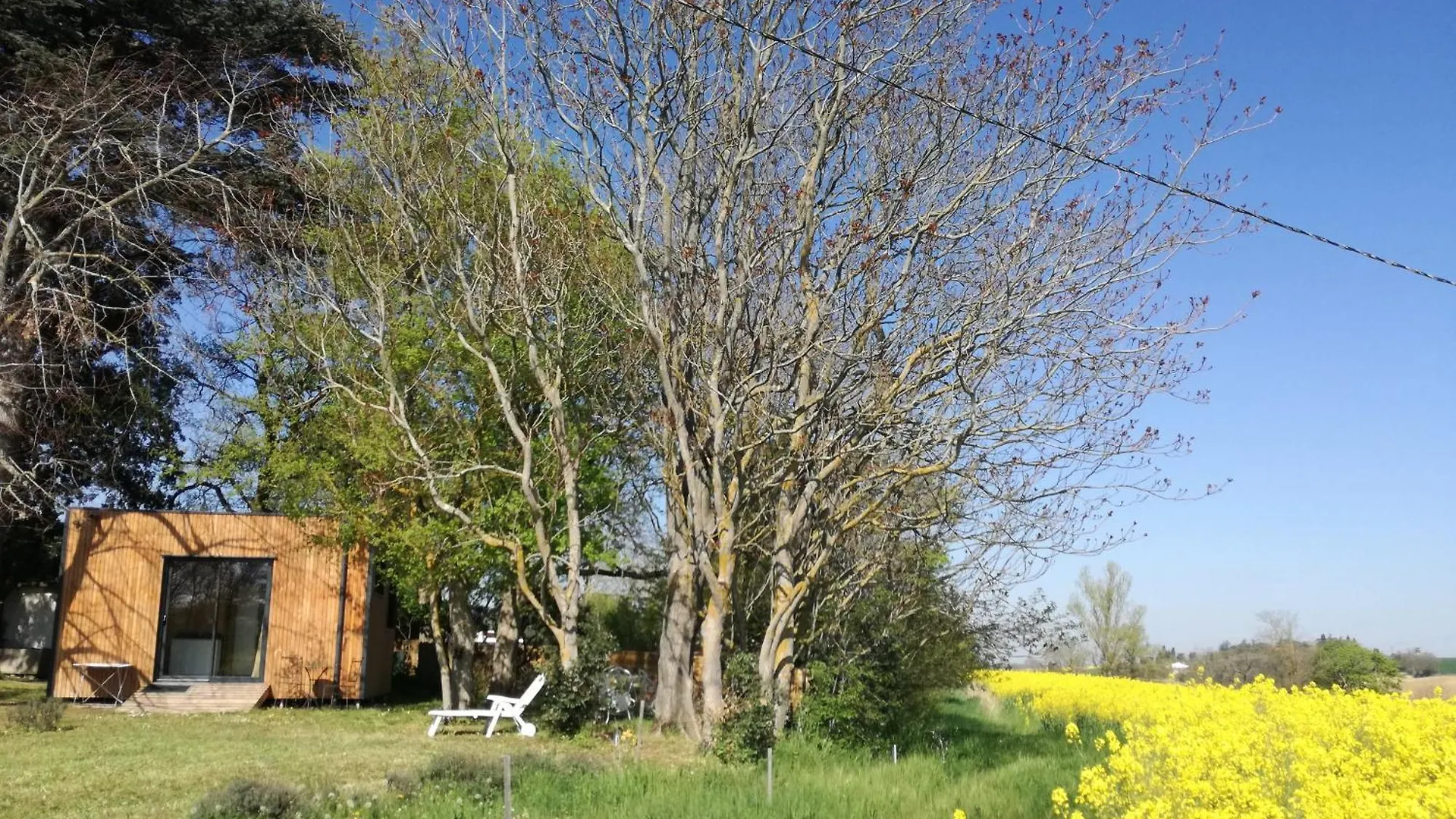 Tiny House - Chalet Dans La Campagne Lauragaise Baziege